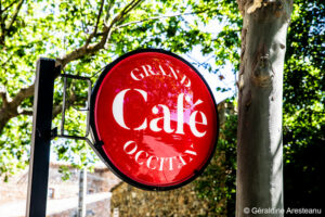 Grand Café Occitan, rue de l'Occitanie à Félines Minervois