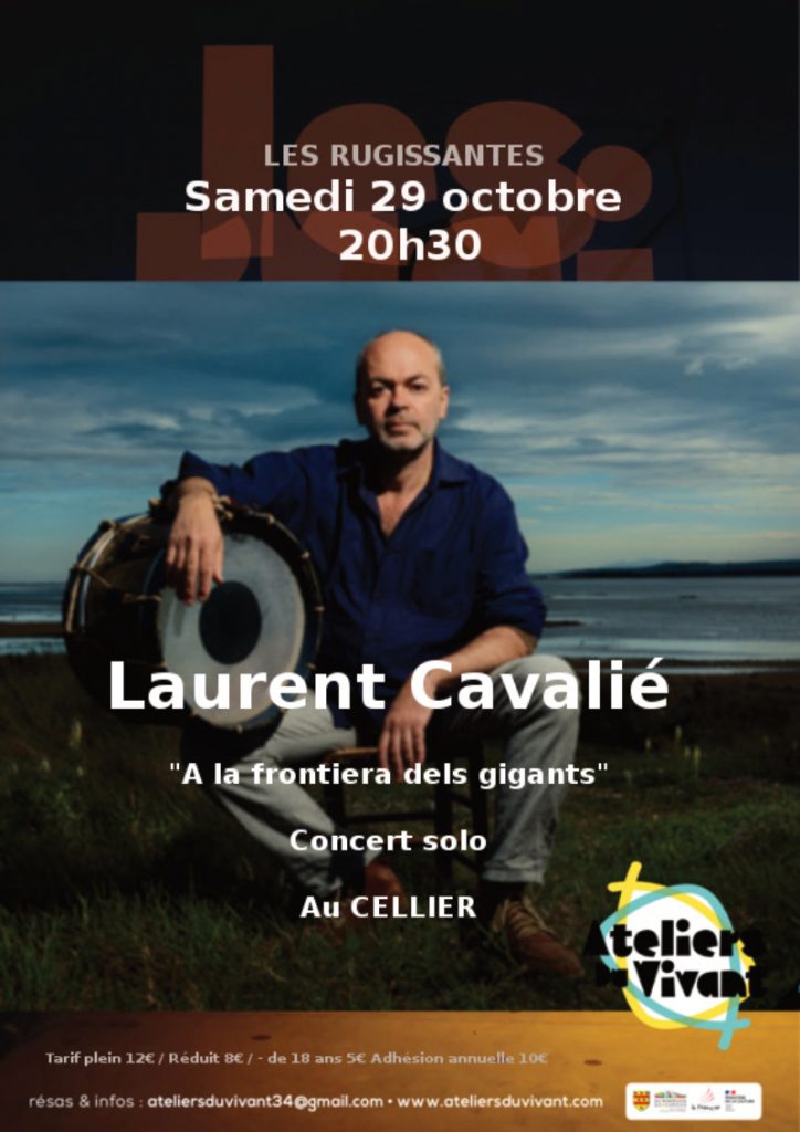 Ouverture de la saison "Les Rugissantes" samedi 29 octobre au cellier avec Laurent Cavalié