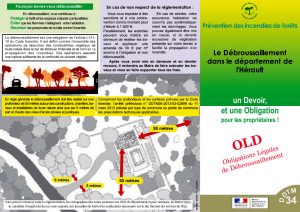 Règlementation des Obligations Légales de Débroussaillement dans le département de l'Hérault