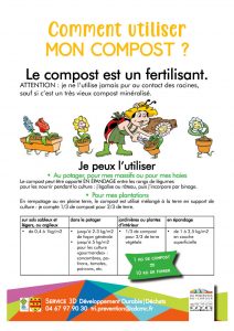 Mini-guide d'utilisation du compost