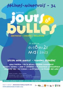 Festival Jours de Bulles 2023, concerts, spectacles, animations, du 18 au 21 mai 2023