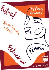 Forum Bien-être et Santé du Festival au Féminin SAMEDI 10 MARS 2024 au foyer de 9h à 18h, pour être acteur.rice de sa santé ! le 10 mars au Foyer de Félines Minervois